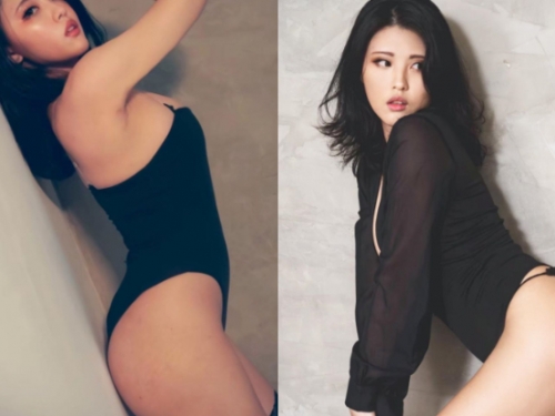 深夜小故事！性感尤物「苡莉Hana」慵懶回眸挺翹臀，桃香訴說著男粉的無限慾望！