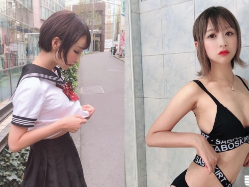 母湯安捏！超可愛日本JK「いとうさやか」當街掀制服，超火辣身材紅到台灣來啦～