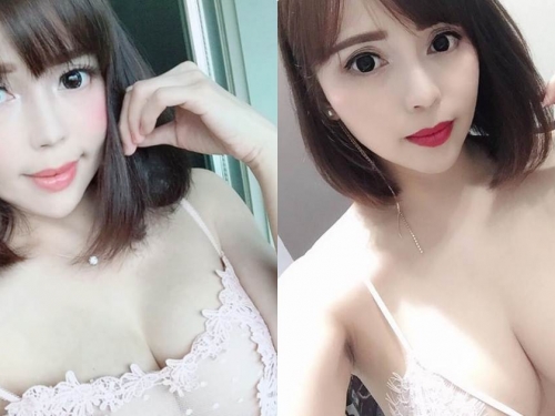 大尺度巨乳女王「Lena莉娜」，薄薄蕾絲衣遮不住「雄偉雙峰」！
