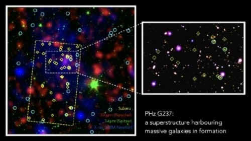 2021年奇特太空結構-遠古星系的巨型「造船廠」