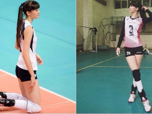 排球美少女！「娃娃臉孔+逆天長腿」正面迎擊超殺，場下觀眾成俘虜！