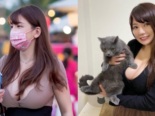 遊屏東驚見「巨乳正妹」沒穿內衣就出門逛街　遭偷拍放上網