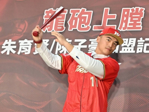 中職》朱育賢把自己當新人 期待第1次出國訓練