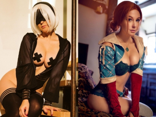 「尼爾：自動人形」2B爆乳擬人化　拉鍊拉不上「渾圓雙奶」成最強武力