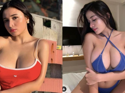 比碗公還大！大奶正妹Panda乳量爆表，粉絲都克制不住衝動了...