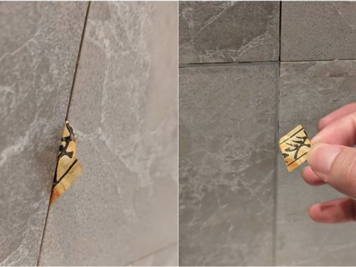 五星級飯店磁磚夾「黃底黑字」紙 他嚇歪秒換房 內行揭真相