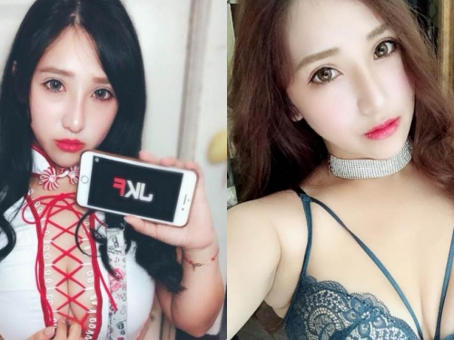 火辣爆乳麻豆「哈比人-娃娃」，深V爆奶畫面太兇了！