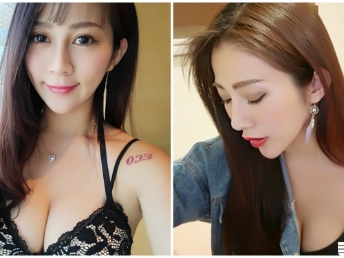好辣！超兇正妹「事業線太深長」，快把內衣都撐爆了！