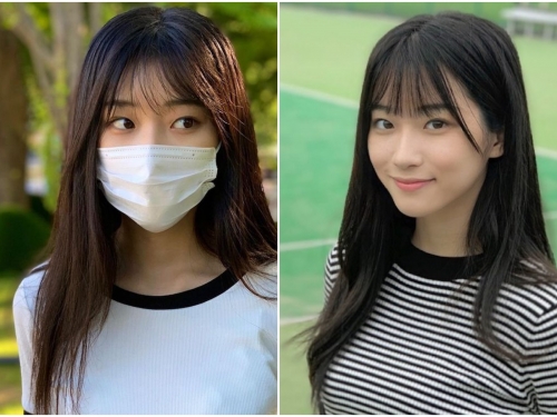 超甜「寶礦力水得正妹」制服照爆紅，精緻五官...網驚：超有明星臉！