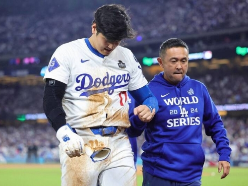 世界大賽》看到大谷翔平受傷很難過！ 道奇隊友感到遺憾：會為他祈禱...