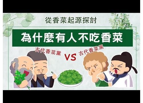 為什麼有人不愛吃香菜? 古代香菜黨 vs 香菜黑