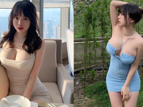 160公分「美腿巨乳妹」穿搭好性感！緊身洋裝爆Ｓ曲線＋「豐滿雙球」！