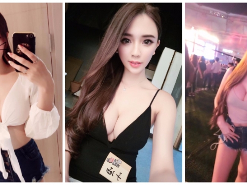 冷冷寒風天「長腿爆乳正妹」覺得寂寞！想要愛的抱抱一起睡覺覺～