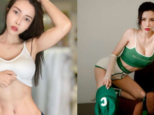 健美女孩「CC. 西西」曬極品馬甲線　結實11字線條太火辣！