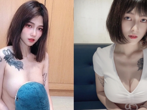 放開那隻鯊鯊！巨乳行政祕書「林語霏Grace」下班就使壞耍性感