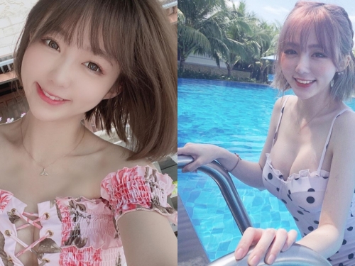 甜到窒息！短髮小美女「妮妮子」日常就讓你戀愛，童顏美乳「泳衣大王」94她！