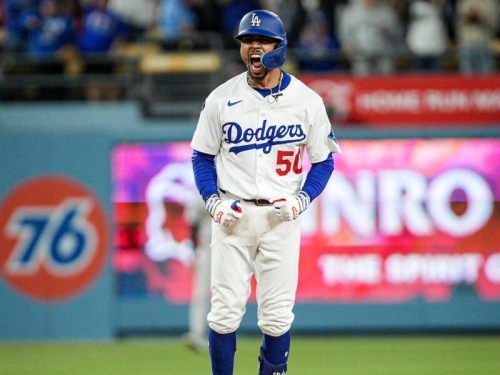 MLB》在大谷被敬遠後敲清壘長打怒吼！ 貝茲：是我也不想對決翔平