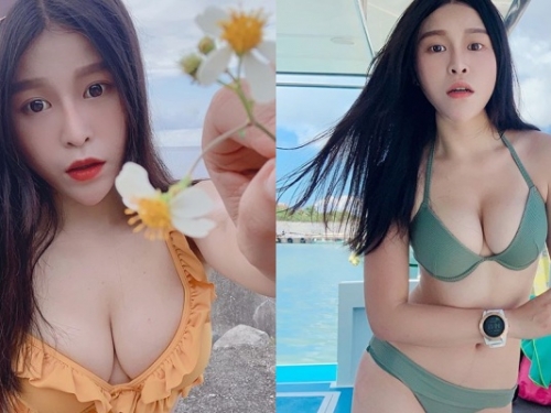 曾被謝和弦嗆「奶大又怎樣」！正妹「花花」不當記者了！開 YouTube 頻道做全職海女