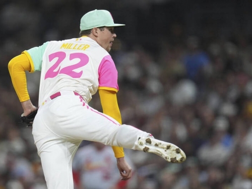 MLB》有可能轉戰先發？ 教士火球男米勒：接受任何角色