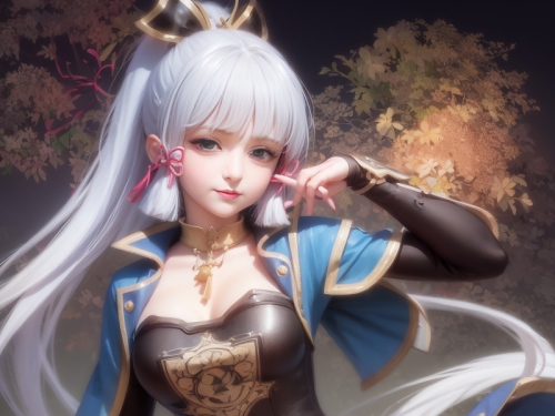 AI art / 原神-神里綾華 / Kamisato Ayaka