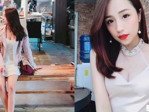 宵夜場滷味驚見「白嫩深溝妹」！若隱若現「渾圓美乳」高雄的朋友們衝一波了！