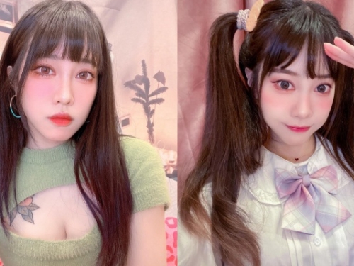 可愛無敵！153 cm 小隻正妹「安妮兔兔」甜曬「雙馬尾」造型引網友大讚