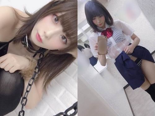 火辣Coser「自拍時掀裙誘惑」，養眼腿部線條太銷魂！