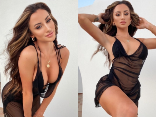 不只顏值勝…身材也完勝！混血辣模全身上下都是看點　焦糖圓乳特別誘人