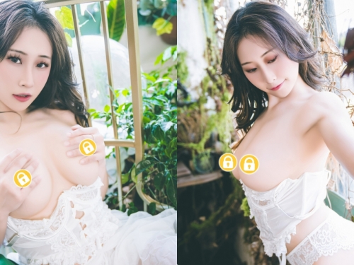 在迷霧花園中偶遇性感花仙子，若隱若現的身材超勾私慾...