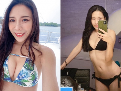 正妹主持人「巧芃」比基尼火辣解放，優質的「爆乳曲線」辣翻了！