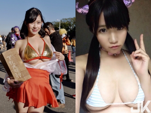 亂世就要挺奶！未成年Coser下乳誘惑　完美的90度弧線讓人徹底救贖
