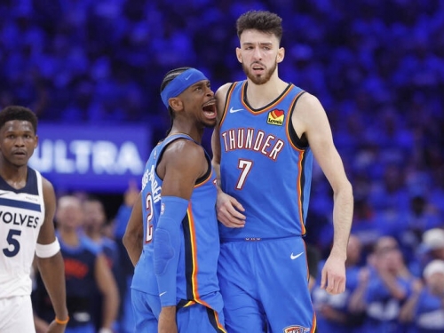 NBA季後賽》MVP！SGA轟38分 雷霆戰勝灰狼西冠2：0領先