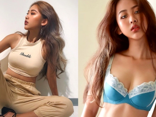 能量太強！陽光美女「茱茱Jing Zhu Wen」古銅色肌膚超光澤，火辣美體乍現視覺都被擄獲！
