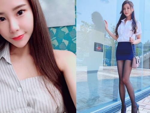 「貓系美人」已上線！辣模「俐璇」的「OL 黑絲」穿搭  送上最銷魂的視覺享受