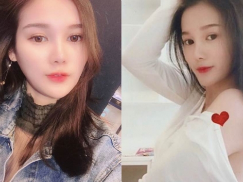 美豔妹子「Pengg」露出養眼香肩，上衣快滑落好引遐想啊！