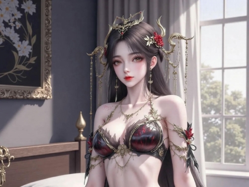 Perfect World Wedding Dress Fire Spirit Wanmeishijie Huolinger