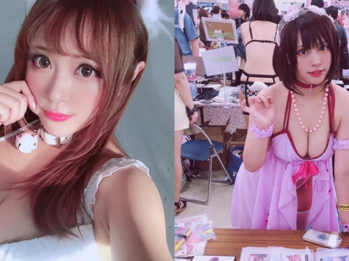 34F兇猛coser「何苔苔」跑日本參展，快被高溫熔化，回來剛好準備被吃掉啦～
