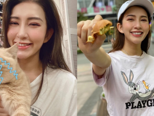 超甜小吃貨！蜜汁肥達「Veeda Chang」大口進食吃相超天然，智慧囤脂都跑去胸前了！