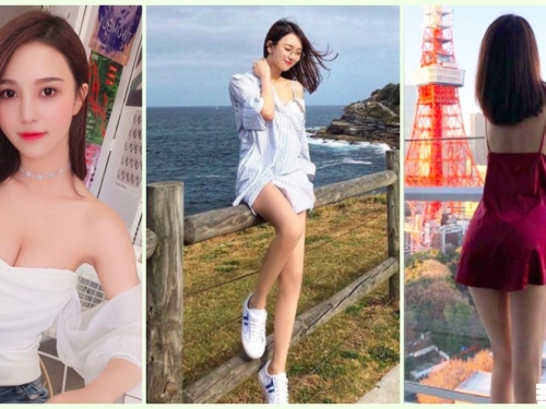 超讚！極品「白皙長腿妹」美乳畫面太犯規！害羞的「房間自拍照」讓人受不了…