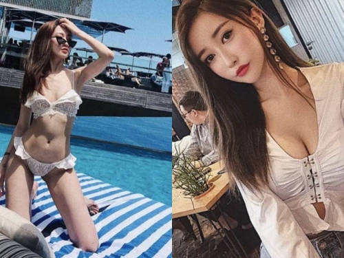 美艷妹子「迷人雪乳」好魅惑，嫵媚雙眼看了就被電暈！