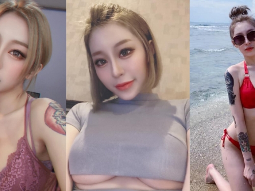 天氣熱就要這樣消暑！性感女神「香菜兒 Yan Ci」露出渾圓南半球散熱