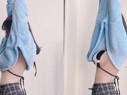 抱歉不小心的！越南巨乳妹一伸懶腰「豐滿乳量」傾瀉而出