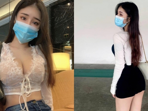 超豐滿「自然原乳」正妹！天菜級的身體曲線好性感，口罩下的臉蛋美到讓你瞬間戀愛！