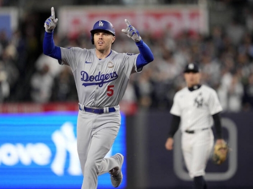 世界大賽》大谷開選球眼獲保送 佛里曼跨季連5場開轟締超神紀錄