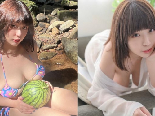 巨乳奶妹「Ruru茹茹」野溪辣一波　乍看以為有三顆西瓜！