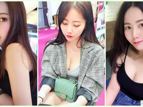 餐廳驚見「超可愛爆乳妹」誘惑視角好壞壞！極品的「甜美笑容」戀愛感滿分啊…