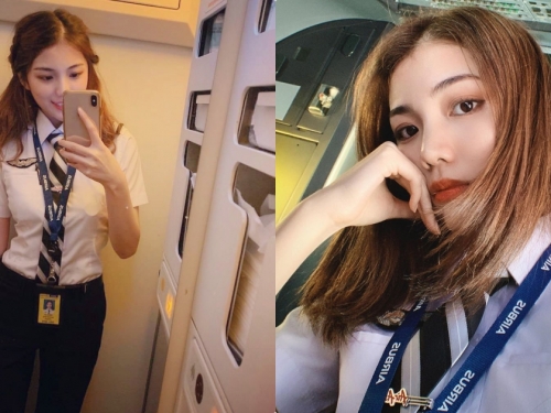 選美級美貌！IG超正美艷女機師「方歆兒」，私服辣照曲線太撩人！