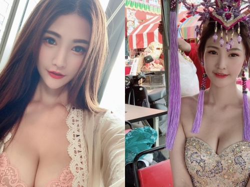 又見超正禮生！「糰糰」清秀童顏挺傲人上圍，超猛身材讓人想去進香！