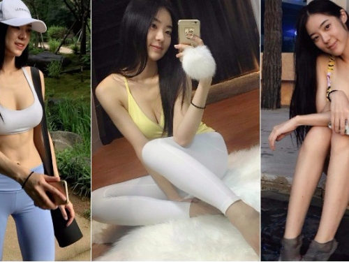 早起男兒有胸看！公園驚見「爆乳」正妹健走，運動背心也擋不住「過人乳量」