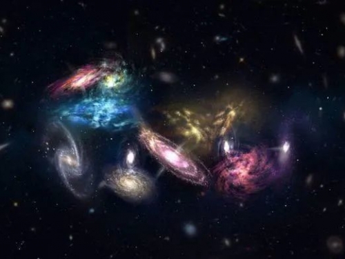 發現70億年前，9個巨大星系團的碰撞，被加速到幾乎接近光速